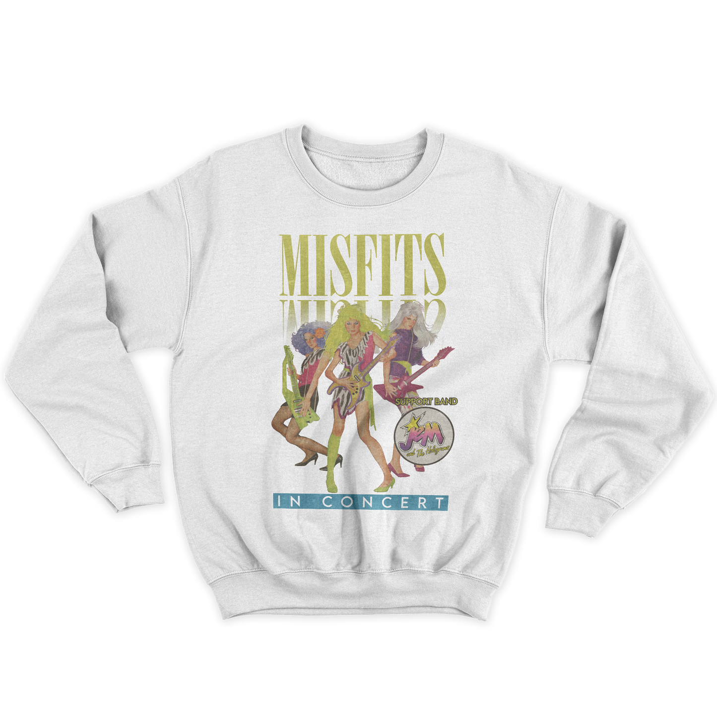 Kintu Felpa Girocollo Unisex Misfits In Concert Jem