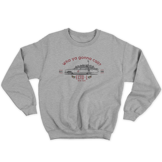 Kintu Felpa Girocollo Unisex Who Ya Gonna Call