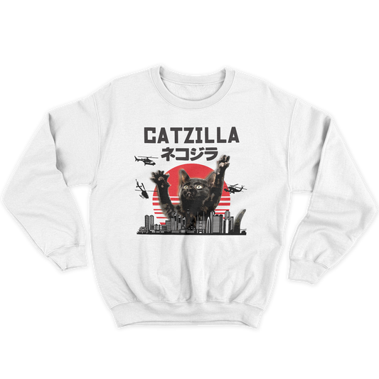 Kintu Felpa Girocollo Unisex Catzilla