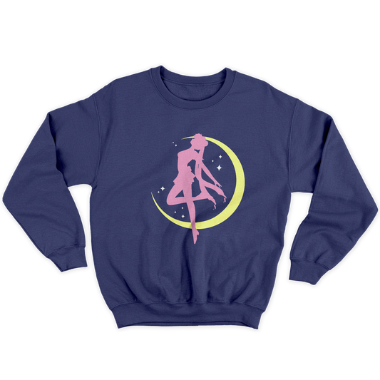 Kintu Felpa Girocollo Unisex Sailor Silhouette
