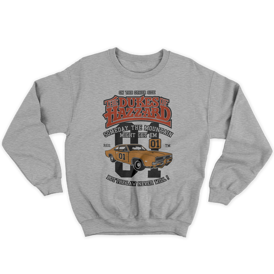 Kintu Felpa Girocollo Unisex The Dukes Of Hazzard Car