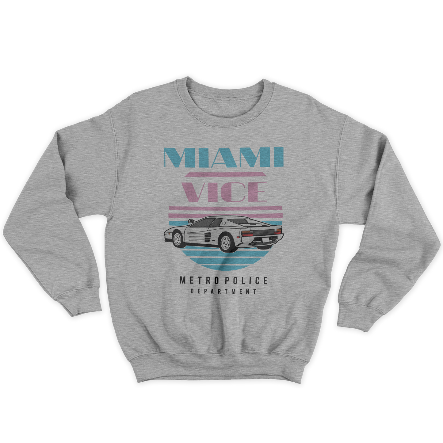 Kintu Felpa Girocollo Unisex Miami Vice Car