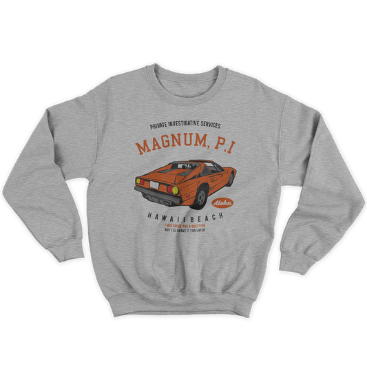 Kintu Felpa Girocollo Unisex Magnum Pi Car