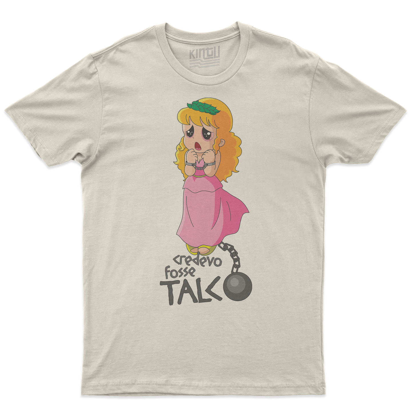 Kintu T-Shirt Pensavo Fosse Talco Pollon