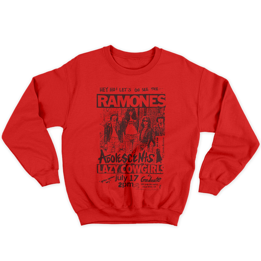 Kintu Felpa Girocollo Unisex Ramones Gig