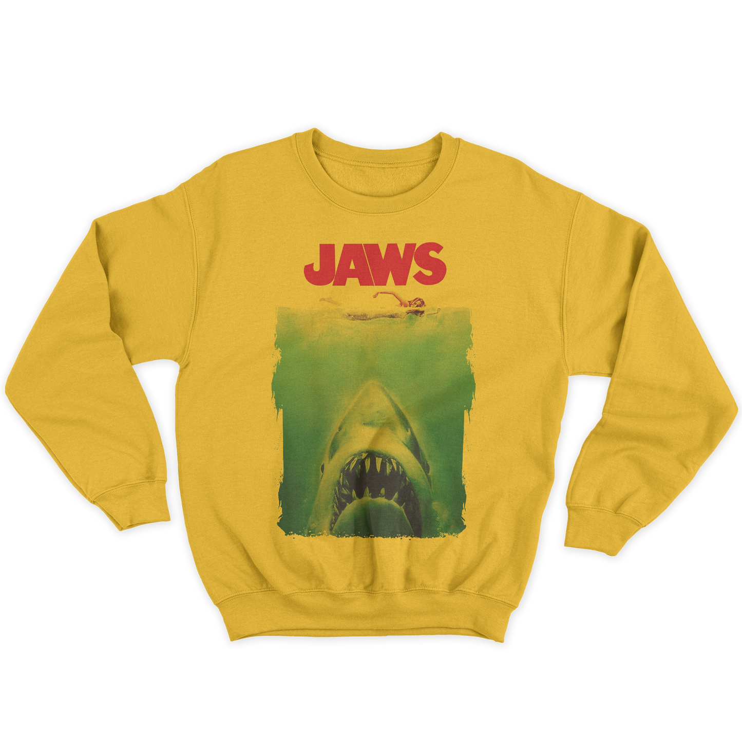 Kintu Felpa Girocollo Unisex Jaws Lo Squalo