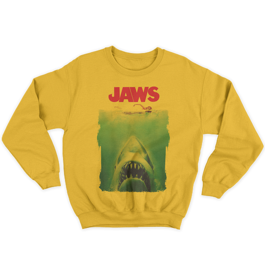 Kintu Felpa Girocollo Unisex Jaws Lo Squalo