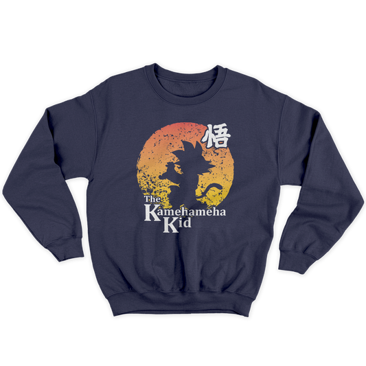Kintu Felpa Girocollo Unisex The Kamehameha Kid Goku