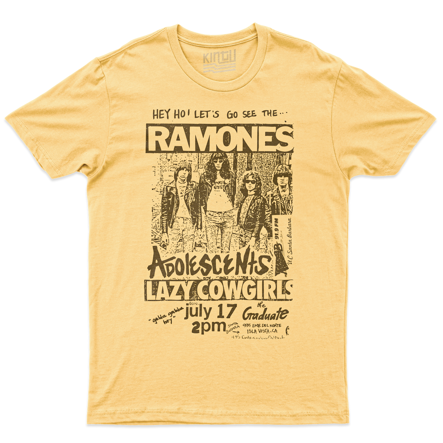 Kintu T-Shirt Ramones Gig