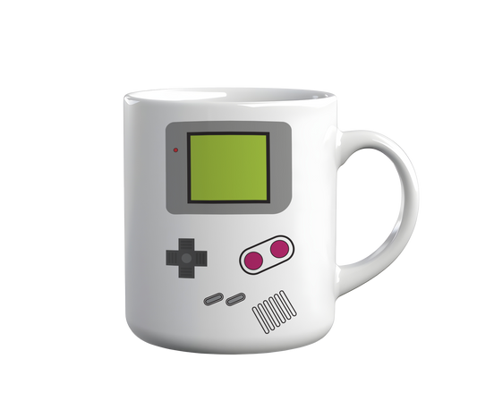 Kintu Tazza In Ceramica Gameboy