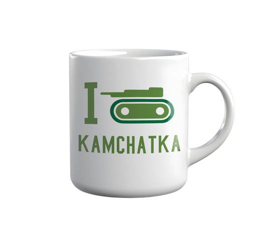 Kintu Tazza In Ceramica I Love Kamchatka