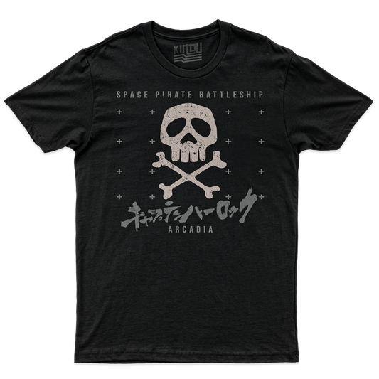 Kintu T-Shirt Harlock Skull