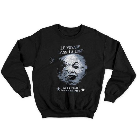 Kintu Felpa Girocollo Unisex Le voyage dans la lune