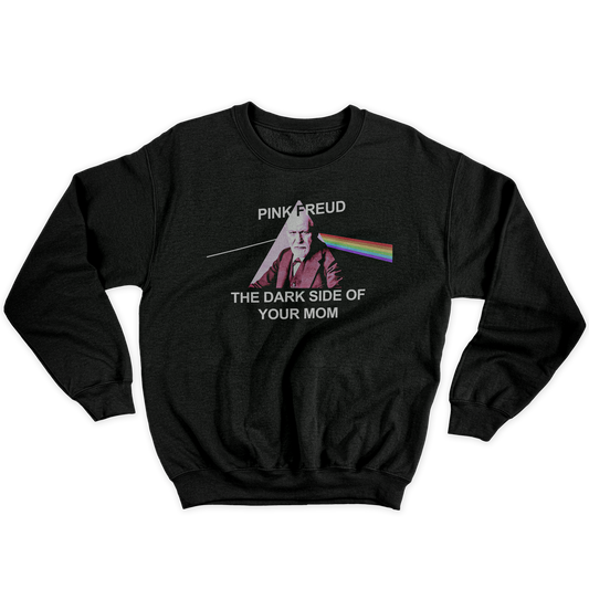 Kintu Felpa Girocollo Unisex Pink Freud - The dark side of your mom