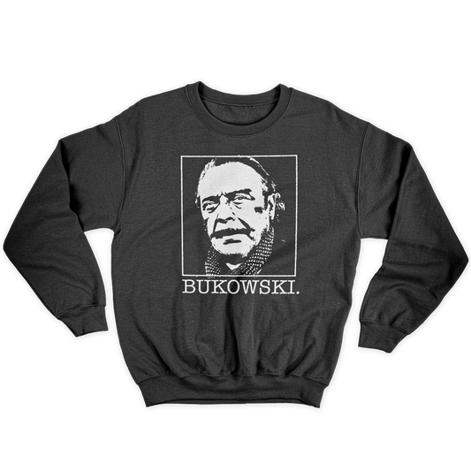 Kintu Felpa Girocollo Unisex Bukowski in disguise - Divertente
