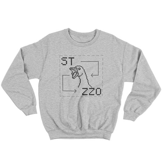 Kintu Felpa Girocollo Unisex Stocazzo - Rebus semplificati