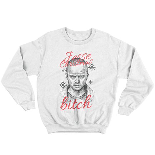 Kintu Felpa Girocollo Unisex Jesse Christmas Bitch - brb - Natale