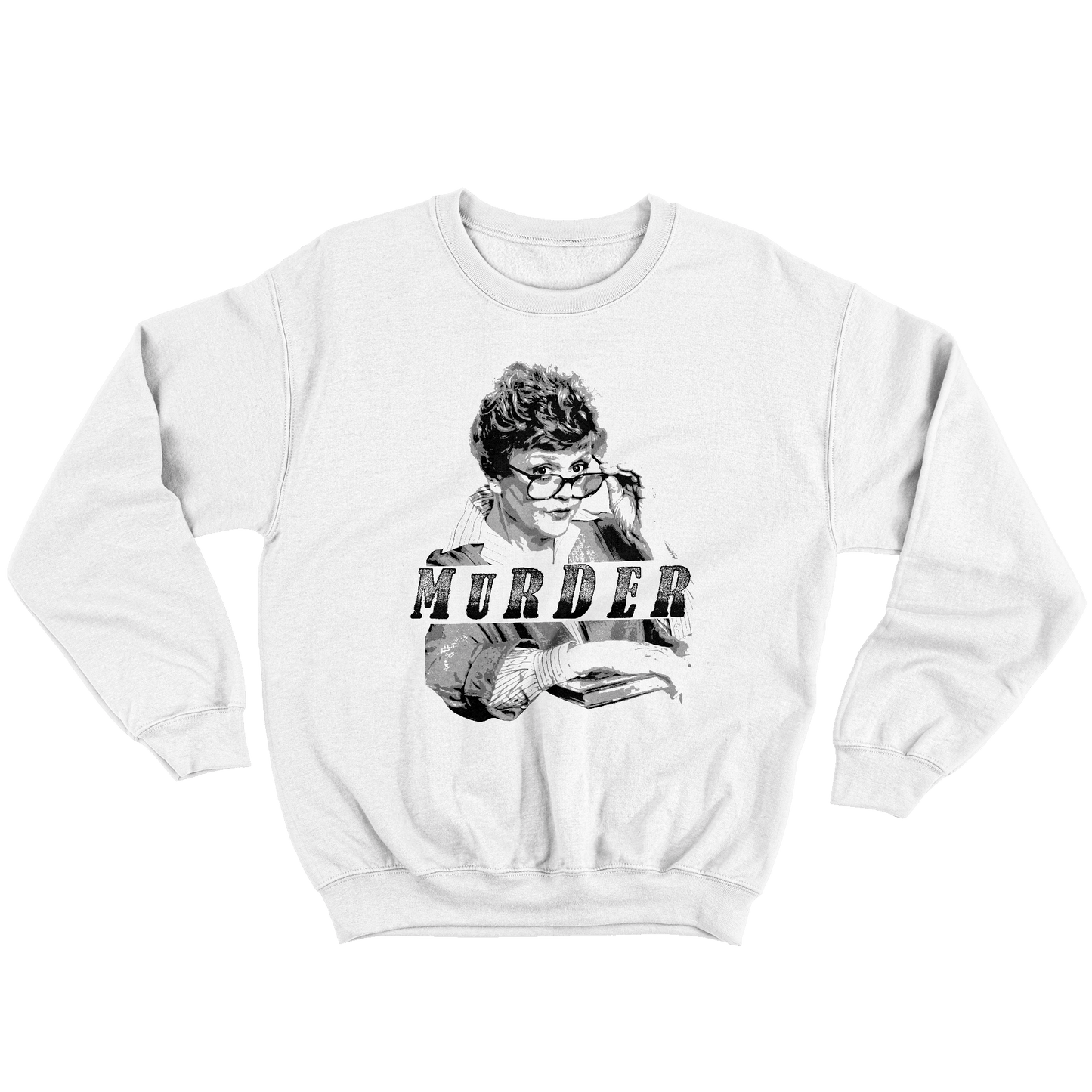 Kintu Felpa Girocollo Unisex Jessica Fletcher come Penny - Molecola - tbbt - mashup