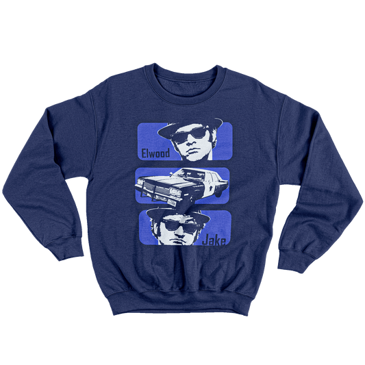 Kintu Felpa Girocollo Unisex Blues Brothers Classic - Cinema