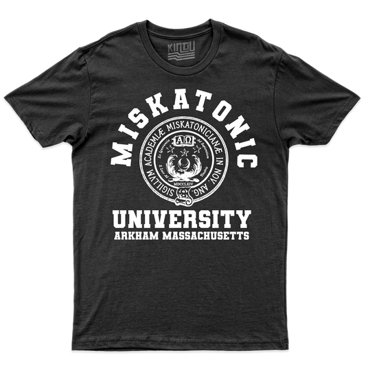 Kintu T-Shirt Miskatonic University - H.P. Lovecraft Lore