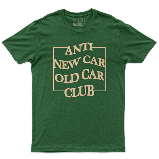 Kintu T-Shirt Anti New Car Old Car Club
