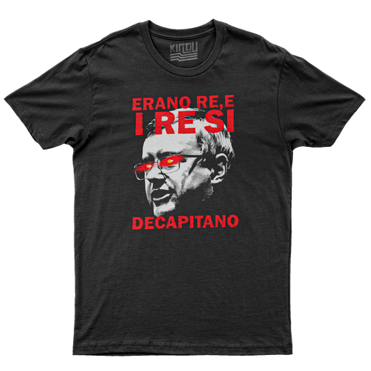 Kintu T-Shirt I Re si decapitano  - divertente