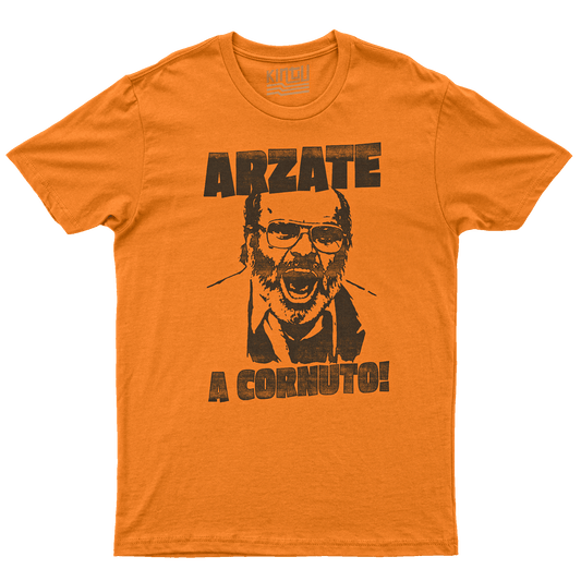Kintu T-Shirt Arzate Cornuto - Brega - Cinema - Vintage