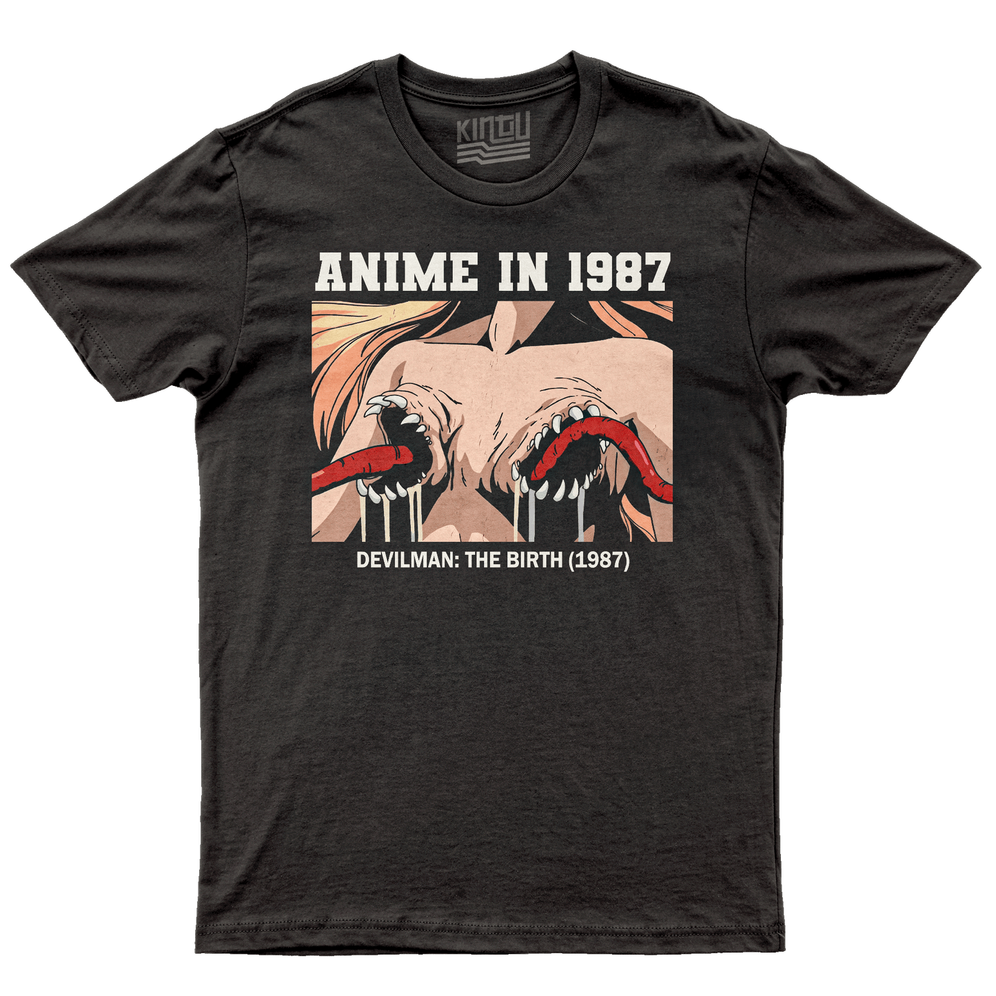 Kintu T-Shirt Anime in 1987 - Uomo Diavolo