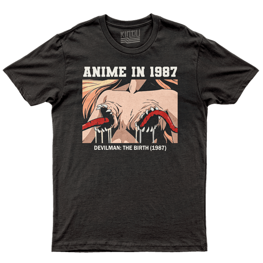 Kintu T-Shirt Anime in 1987 - Uomo Diavolo