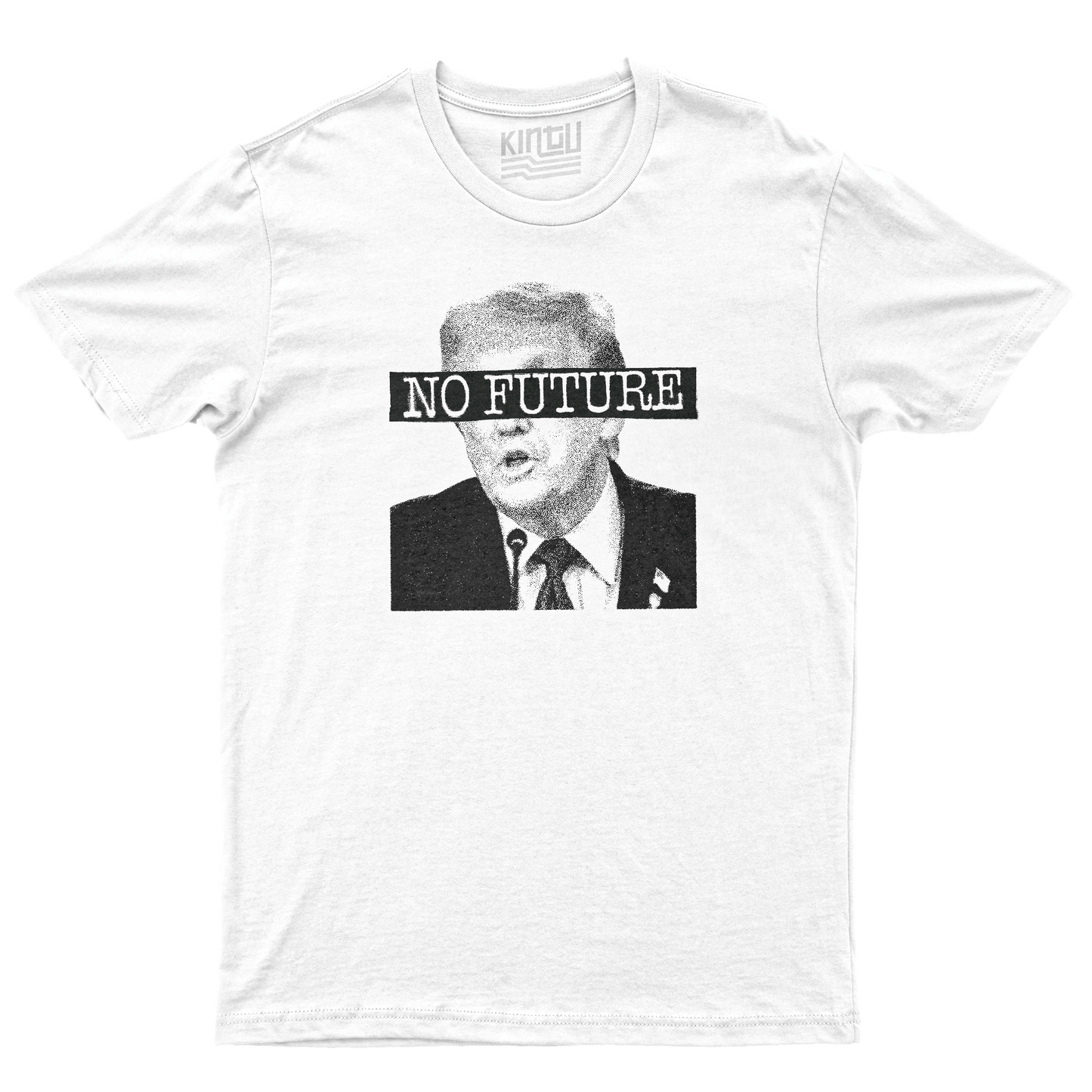 Kintu T-Shirt Donald No Future Trump - Punk