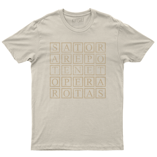 Kintu T-Shirt Quadrato del Sator - Tenet
