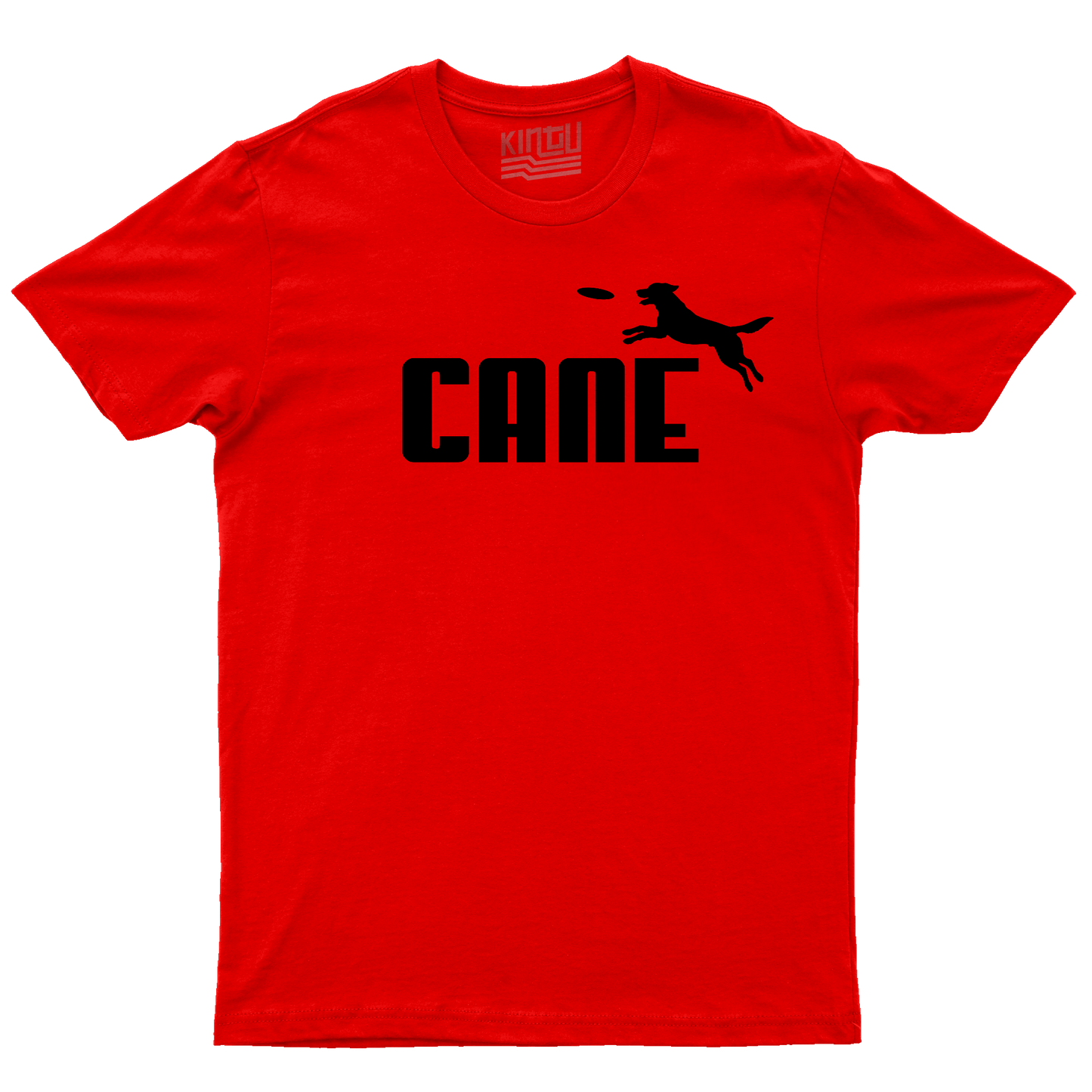 Kintu T-Shirt Cane Sport Kintu Divertente