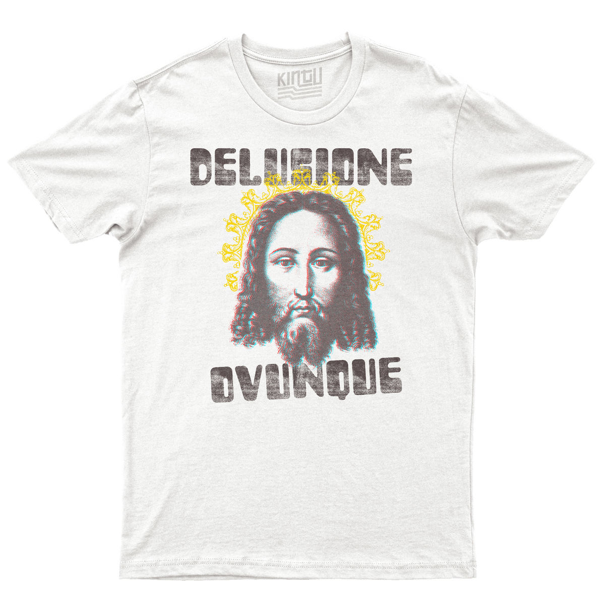 Kintu T-Shirt Gesu Delusione Ovunque - Divertente