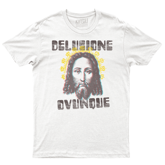 Kintu T-Shirt Gesu Delusione Ovunque - Divertente
