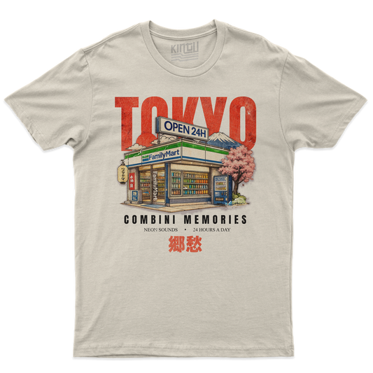 Kintu T-Shirt TOKYO - combini memories neon japan lifestyle