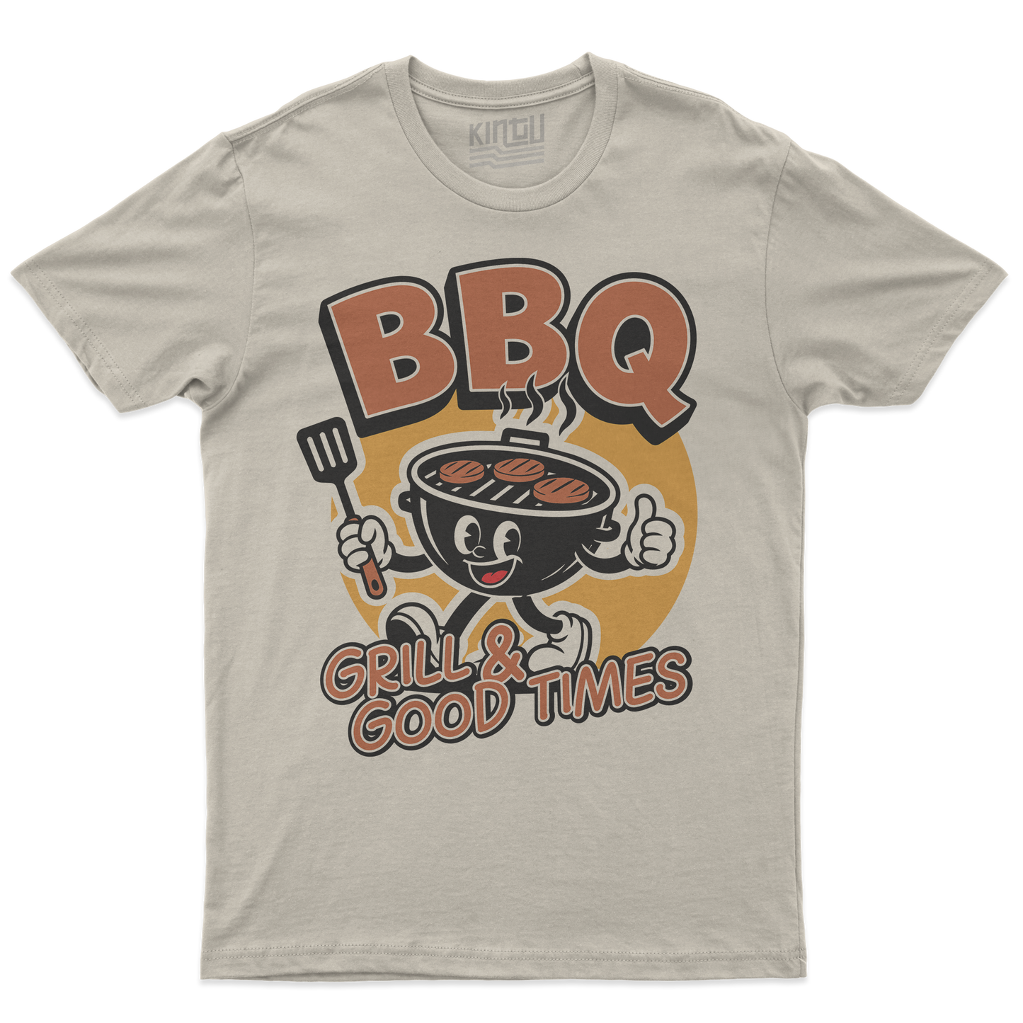 Kintu T-Shirt BBQ - Grill & Good Times - summer time - Barbecue